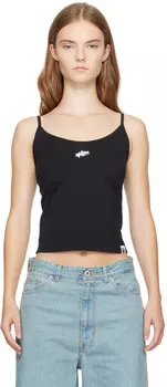 Майка с логотипом STA BAPE, черный