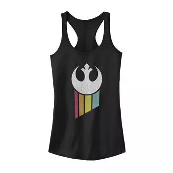 Майка с логотипом Star Wars Rainbow Rebel для юниоров Licensed Character
