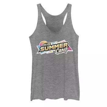 Майка с логотипом в стиле 90-х годов для юниоров Nerf Summer Camp Licensed Character