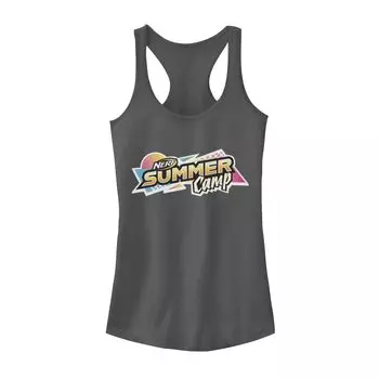 Майка с логотипом в стиле 90-х годов для юниоров Nerf Summer Camp Licensed Character