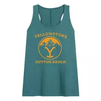 Майка с логотипом Yellowstone Mountain для юниоров Licensed Character