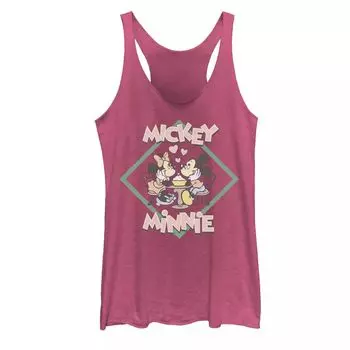 Майка с Микки и Минни в гоночном стиле Disney's Mickey and Friends ко Дню святого Валентина Licensed Character