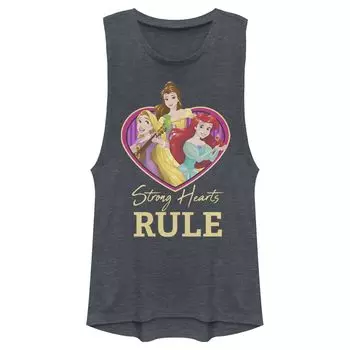 Майка с мускулами Strong Hearts Rule для юниоров Disney Princess Trio Licensed Character