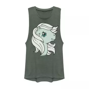 Майка с мускулистой одеждой My Little Pony Minty Big Face для юниоров Licensed Character