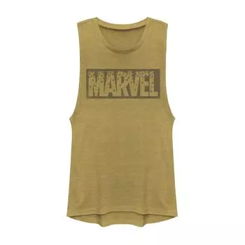 Майка с мускулистой текстурой и логотипом Marvel Star для юниоров Licensed Character
