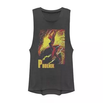 Майка с мускулистым логотипом Marvel Phoenix Comic для юниоров Licensed Character