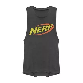 Майка с мускулистым логотипом Nerf Classic для юниоров Licensed Character