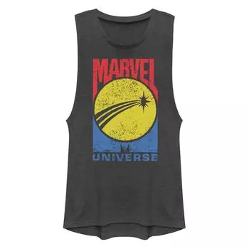 Майка с мускулистым рисунком и логотипом Marvel Universe Planet для юниоров Licensed Character