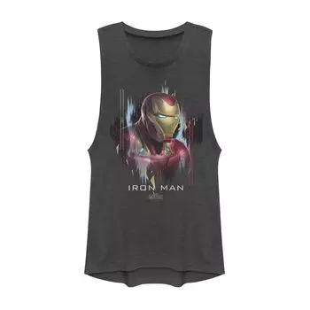 Майка с мышцами и брызгами для юниоров Marvel Avengers Endgame Iron Man Licensed Character