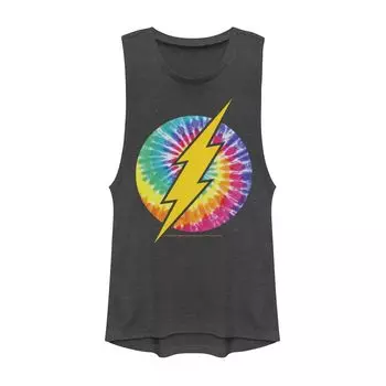 Майка с мышцами и логотипом DC Comics для юниоров Flash Tie Dye Licensed Character