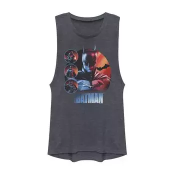 Майка с мышцами и рисунком DC Comics Batman Trio для юниоров Licensed Character