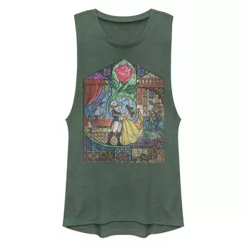 Майка с мышцами из цветного стекла Disney's Beauty and the Beast для юниоров Disney