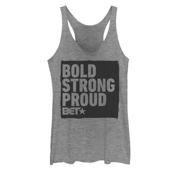 Майка с надписью BET BET, силуэт Strong Strong Proud Licensed Character
