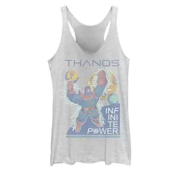 Майка с надписью Marvel Thanos Cosmic Infinite Power для юниоров Marvel