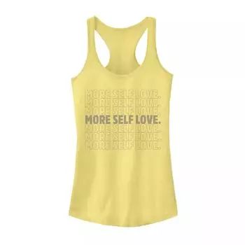 Майка с надписью More Self Love для юниоров