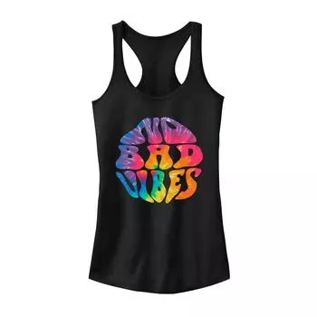 Майка с надписью No Bad Vibes Bubble Tie Dye для юниоров