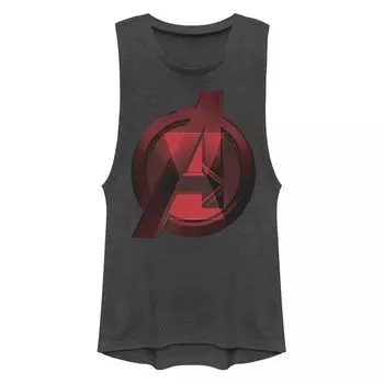 Майка с наполнителем мышц и логотипом Marvel Black Widow Avengers для юниоров Licensed Character