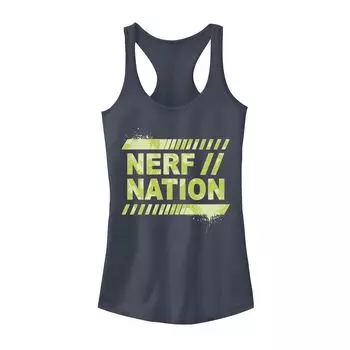 Майка с неоновыми брызгами для юниоров Nerf Nation Licensed Character