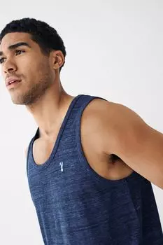 Майка с оленем Next, синий