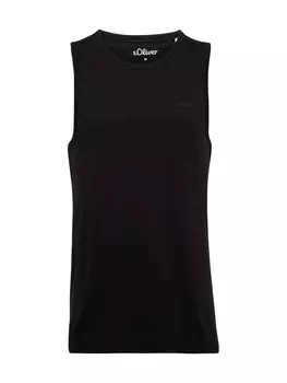 Майка s.Oliver Shirt, черный