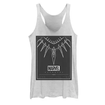 Майка с ожерельем и плакатом и логотипом Marvel «Черная пантера» для юниоров Licensed Character