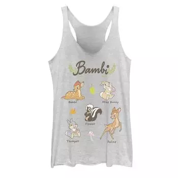 Майка с персонажами Disney Bambi для юниоров Licensed Character