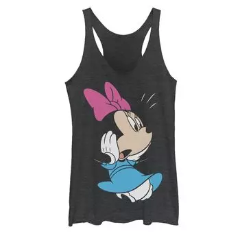 Майка с плакатом Disney Minnie Shocked Face для юниоров Licensed Character