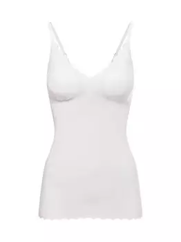 Майка с подкладкой без глажки Skiny, белый