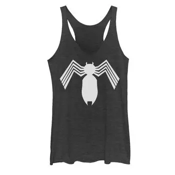 Майка с полностью белым логотипом и графическим рисунком Marvel Spider-Man Arachnid для юниоров Licensed Character