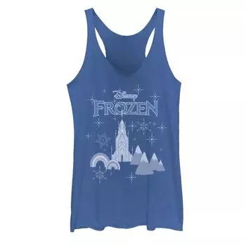 Майка с портретным логотипом Disney Frozen Ice Sketch для юниоров Licensed Character