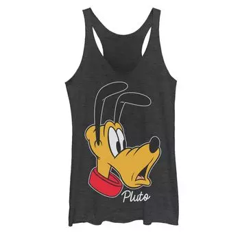 Майка с портретным портретом Disney Pluto для юниоров Licensed Character