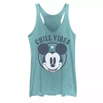 Майка с портретом Disney Mickey Mouse Chill Vibes для юниоров Licensed Character