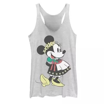 Майка с портретом Disney Minnie Mouse Happy Dirndl для юниоров Licensed Character