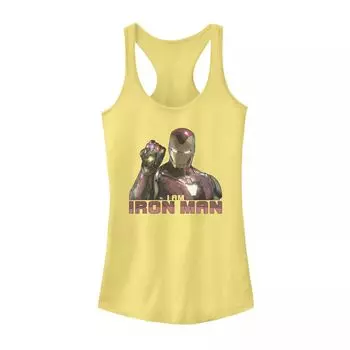 Майка с портретом и рукавицами Marvel Iron Man для юниоров Licensed Character