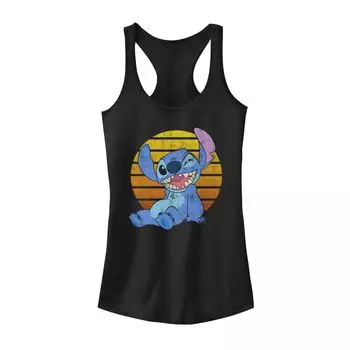 Майка с портретом Sunset Disney Lilo & Stitch для юниоров Licensed Character