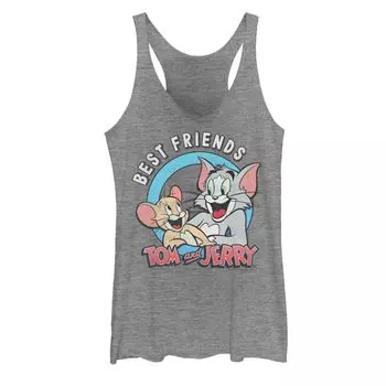 Майка с портретом Tom And Jerry Best Friends для юниоров Licensed Character