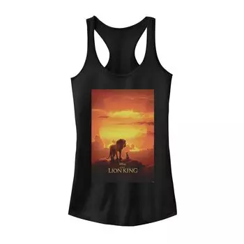 Майка с постером к фильму Муфаса Симба для детей Disney's The Lion King Pride Rock Mufasa Simba Licensed Character