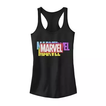 Майка с разноцветным графическим логотипом Marvel для юниоров Licensed Character