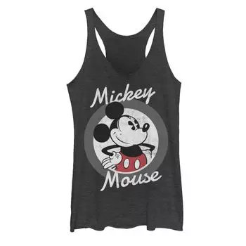 Майка с развевающимся портретом Микки Мауса Disney для юниоров Licensed Character