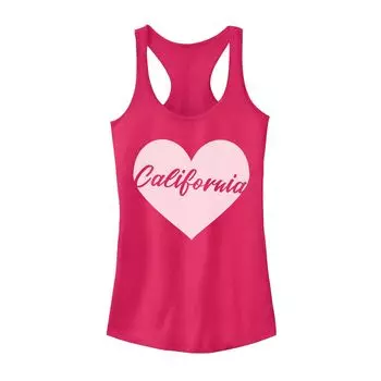 Майка с рисунком California Heart для юниоров