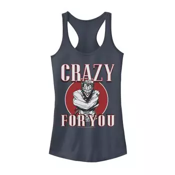 Майка с рисунком DC Comics для юниоров Бэтмен Джокер Crazy Love Licensed Character