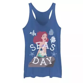 Майка с рисунком для юниоров ©Disney The Little Mermaid Ariel Seas The Day Licensed Character