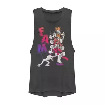 Майка с рисунком Микки Мауса для юниоров и градиентным портретом Disney's Mickey Mouse Disney