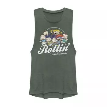 Майка с рисунком мускулов для юниоров Rollin Group Shot Nickelodeon