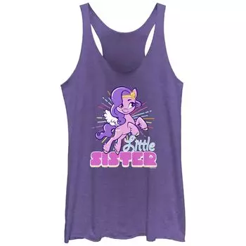 Майка с рисунком My Little Pony Big Sister Zipp Racerback для юниоров Licensed Character