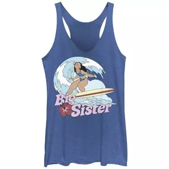 Майка с рисунком Nani Big Sister Racerback от Disney Lilo & Stitch Juniors Licensed Character