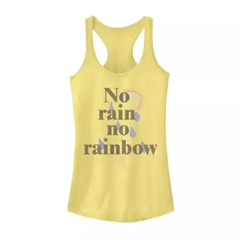 Майка с рисунком No Rain No Rainbow для юниоров