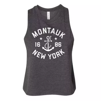 Майка с рисунком Racerback для юниоров Montauk Racerback Licensed Character, серый