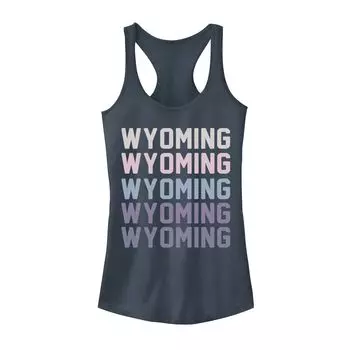 Майка с рисунком Racerback State Wyoming для юниоров