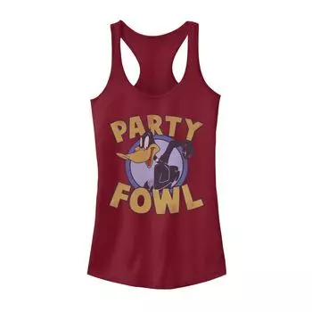 Майка с рисунком в стиле ретро Looney Tunes Daffy Duck Party для юниоров Licensed Character